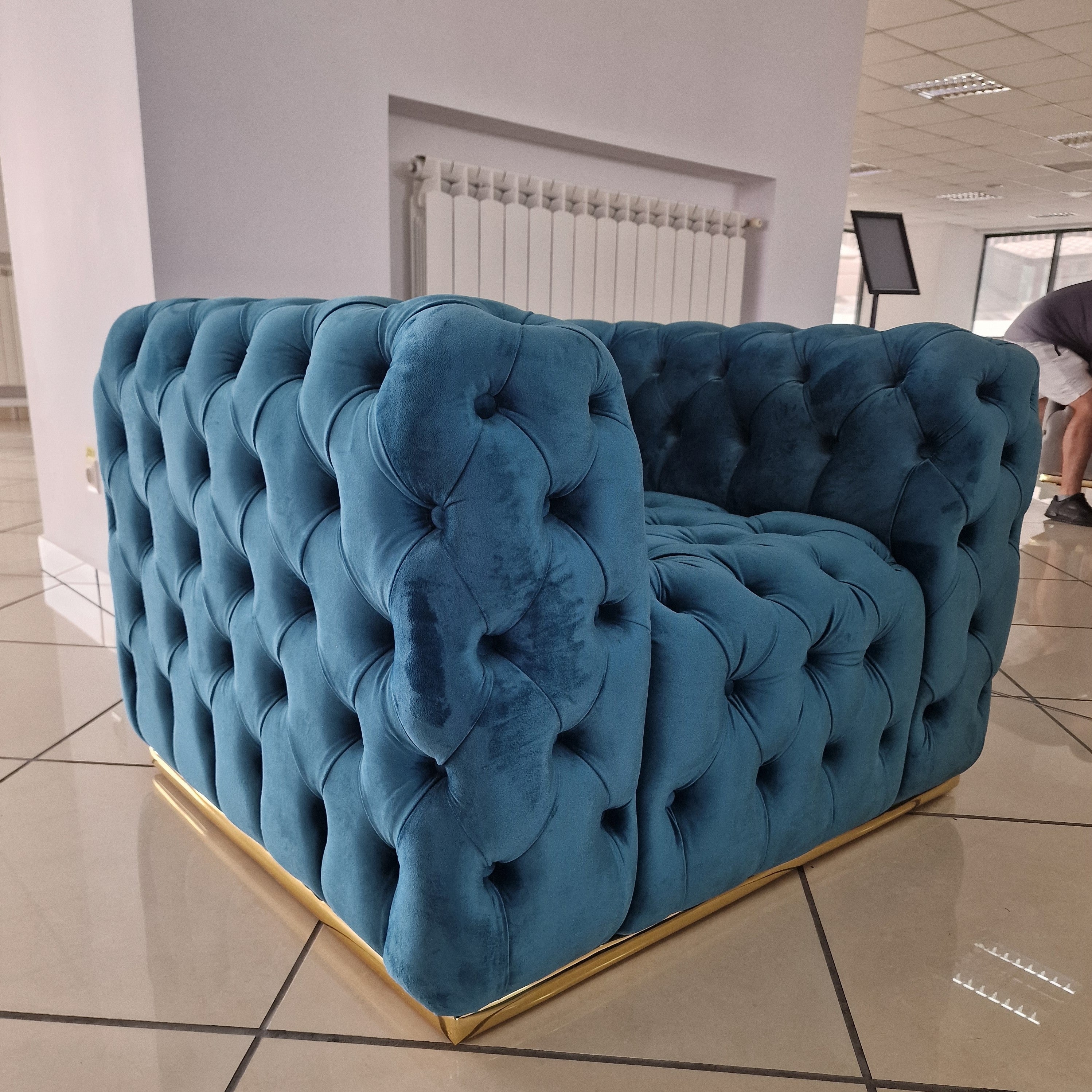 Set canapele tapițate living - California