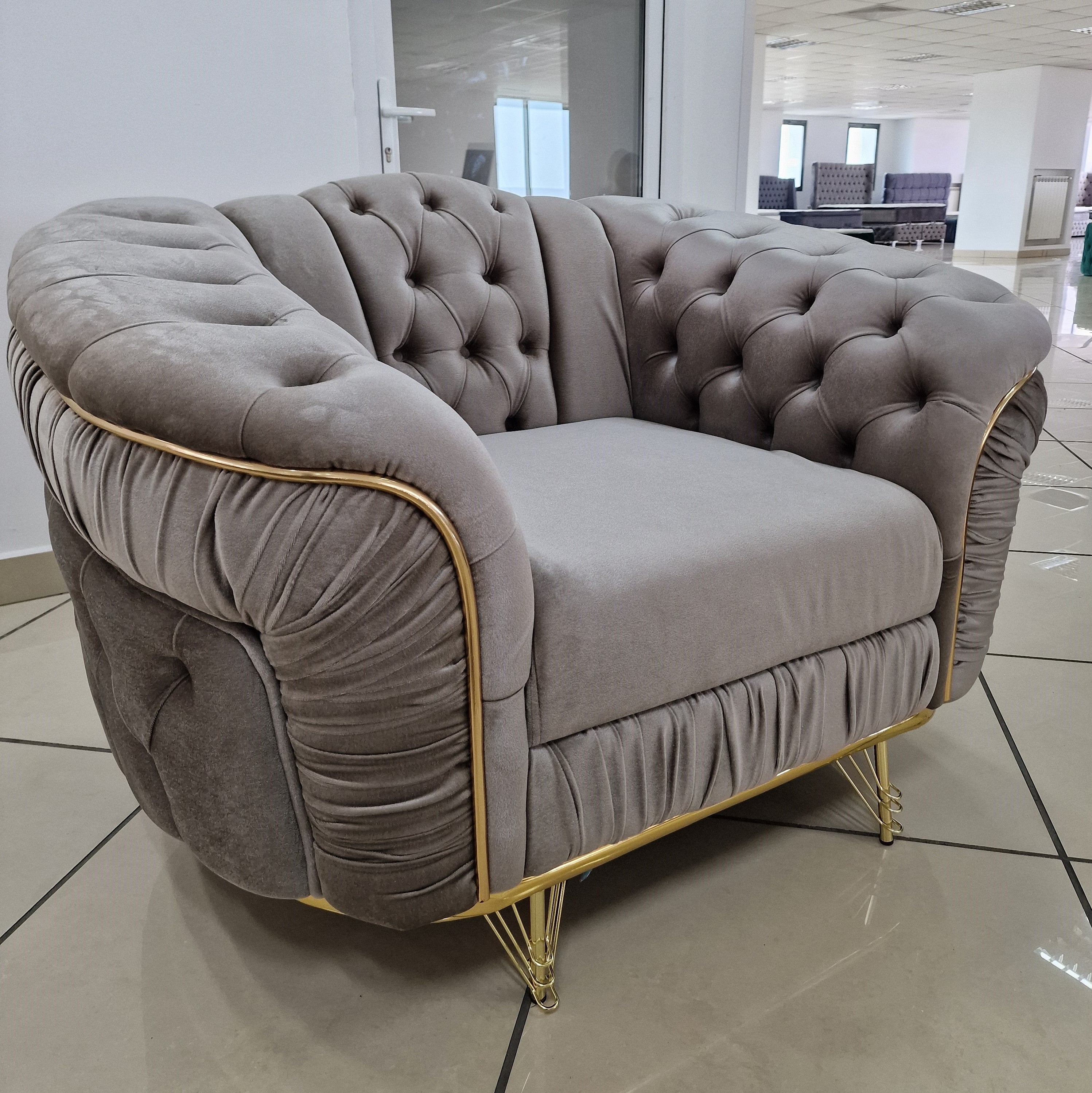 Set canapele tapițate living - Connan