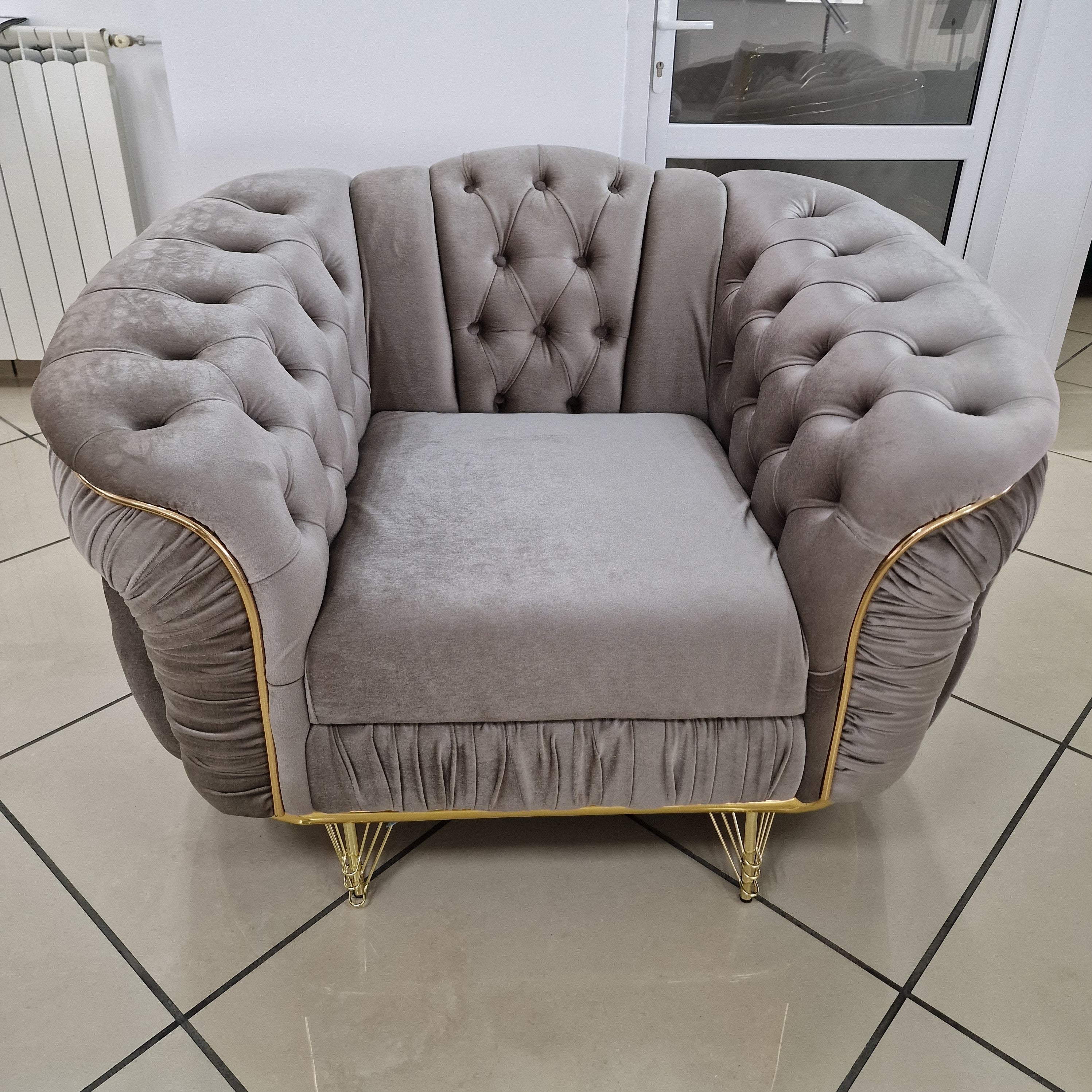 Set canapele tapițate living - Connan