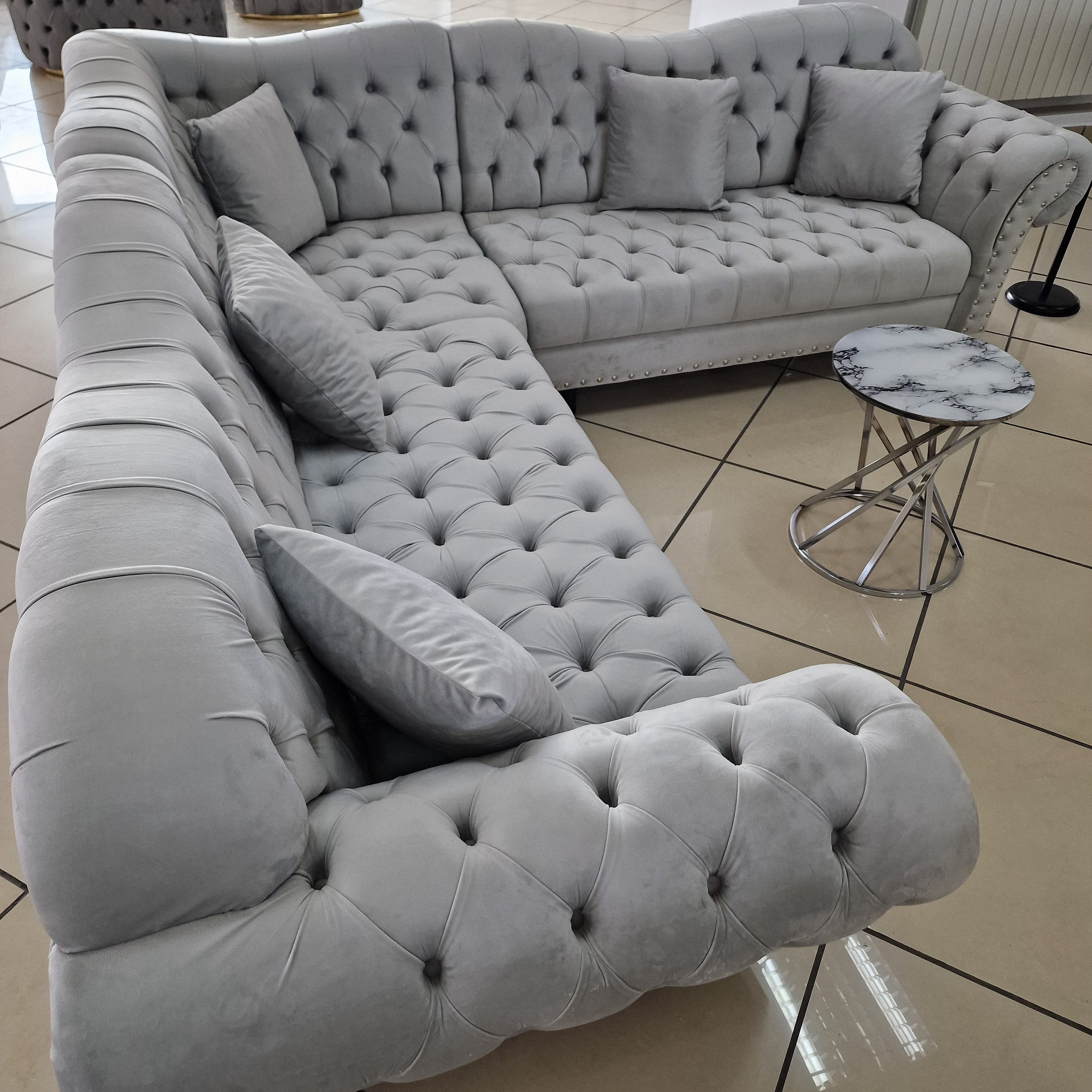 Set canapele tapițate living - Dina