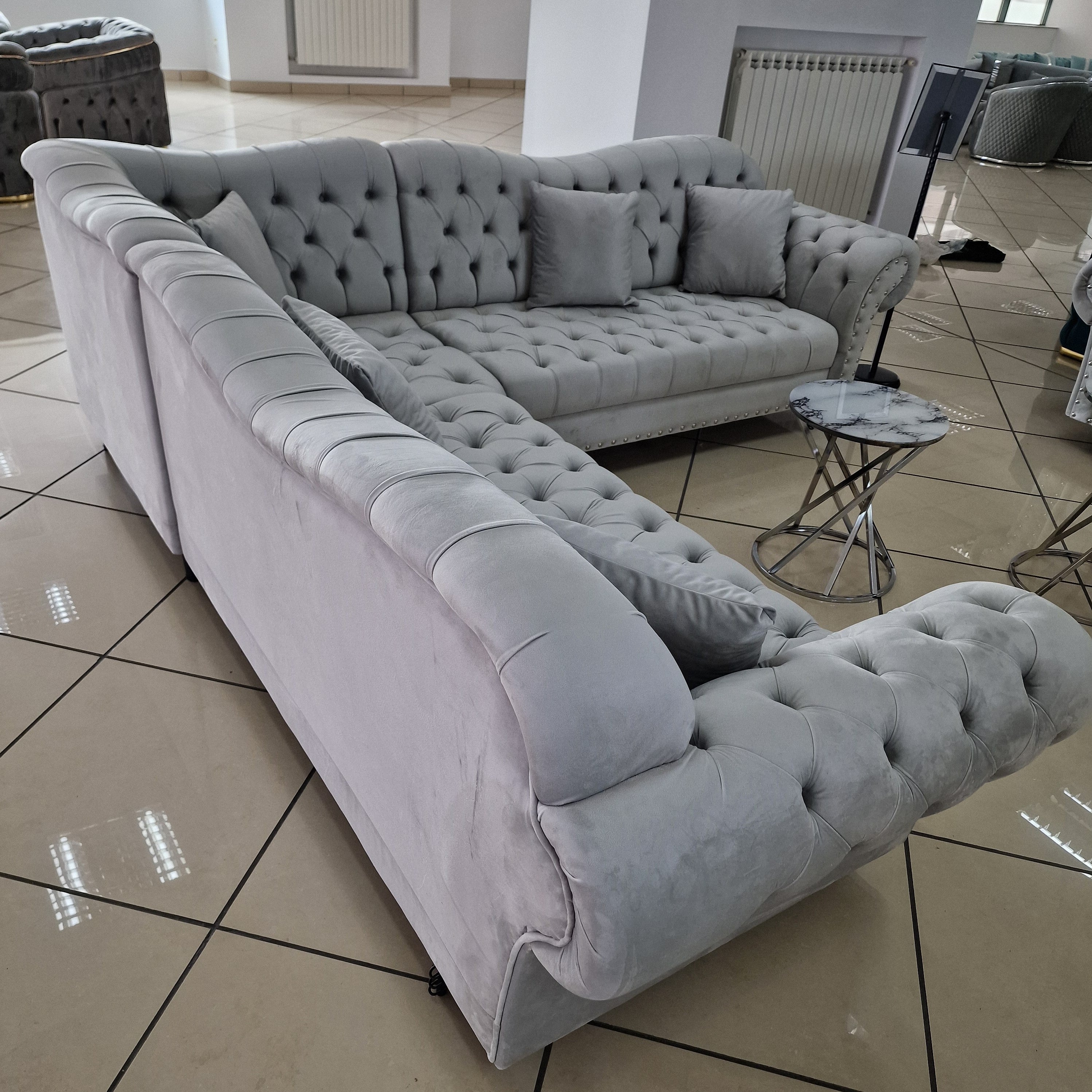 Set canapele tapițate living - Dina