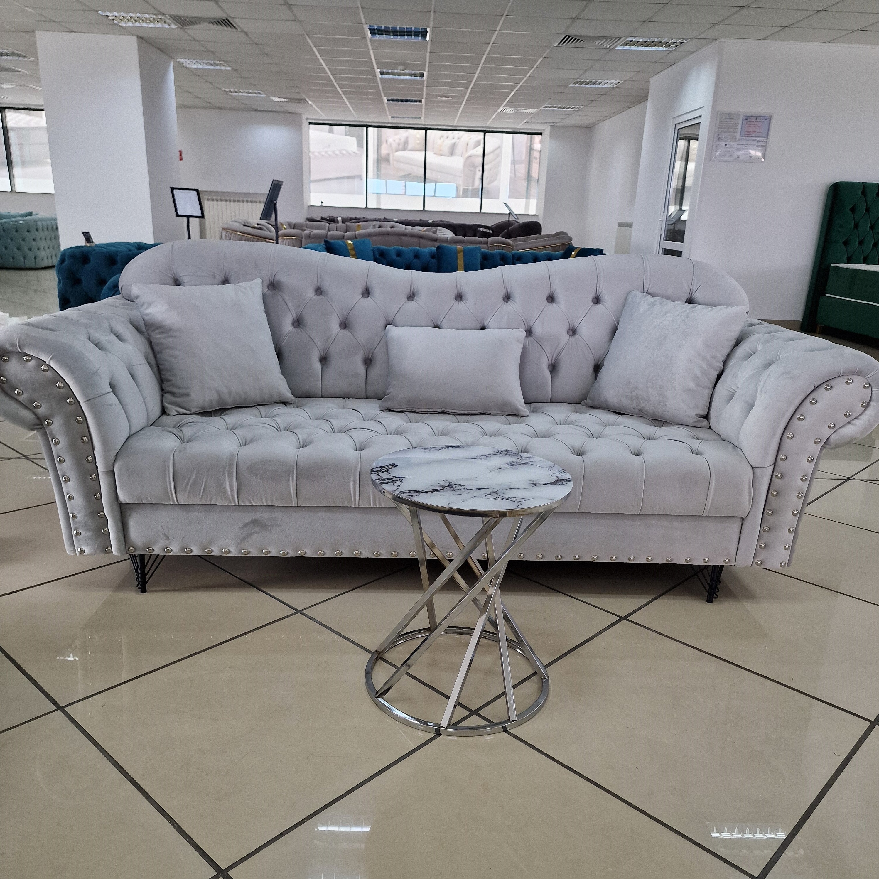 Set canapele tapițate living - Dina