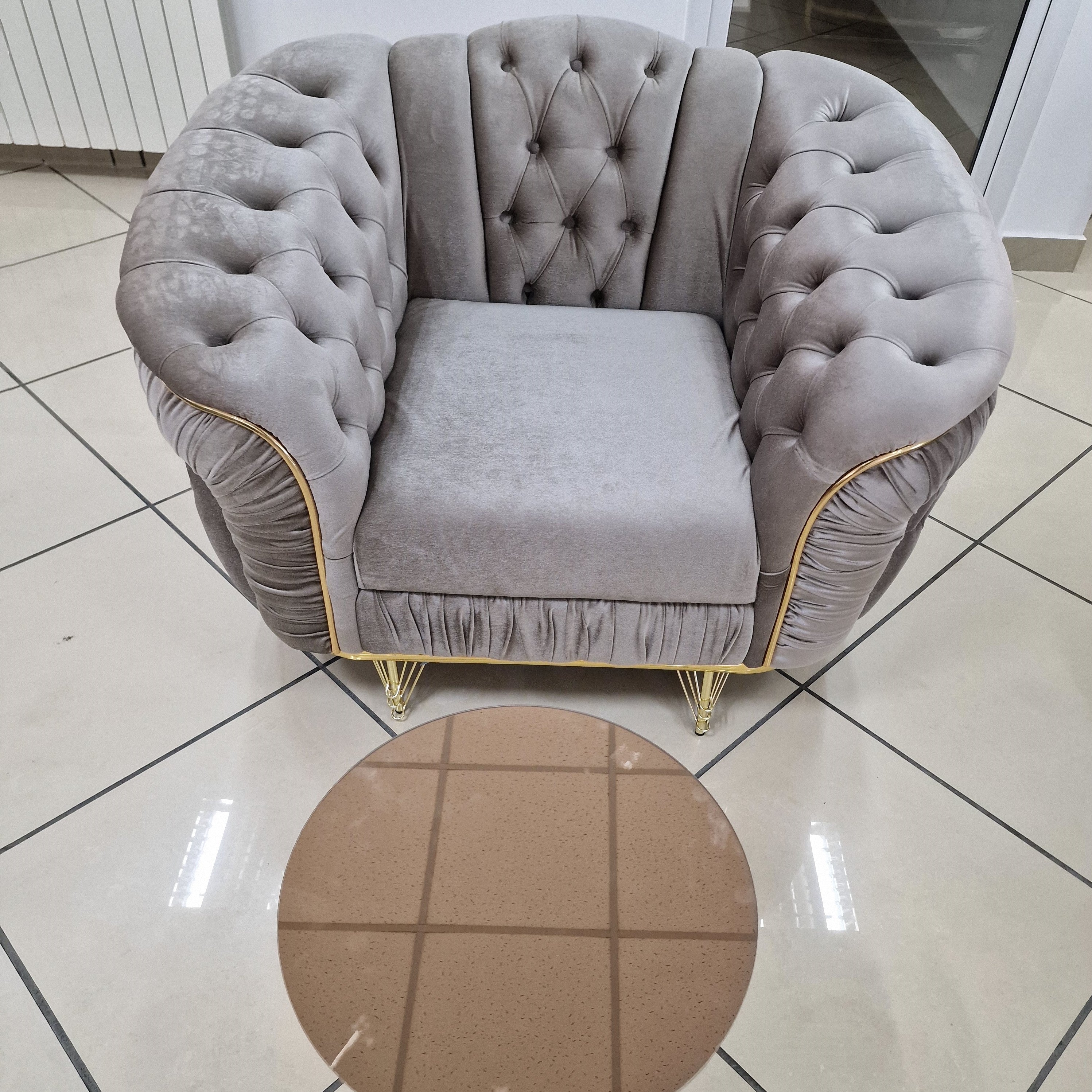 Set canapele tapițate living - Connan