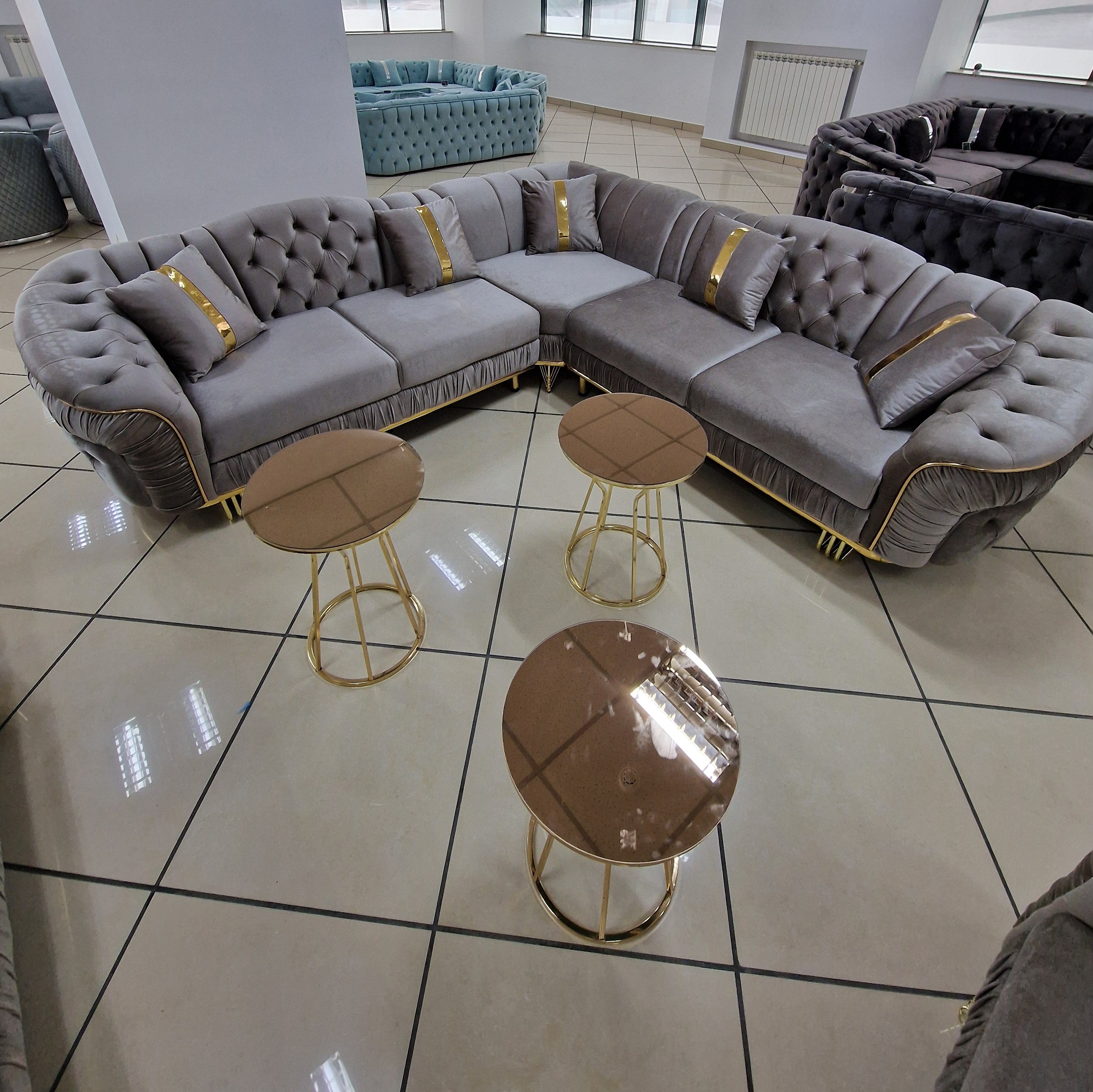 Set canapele tapițate living - Connan - IMPACT MOB