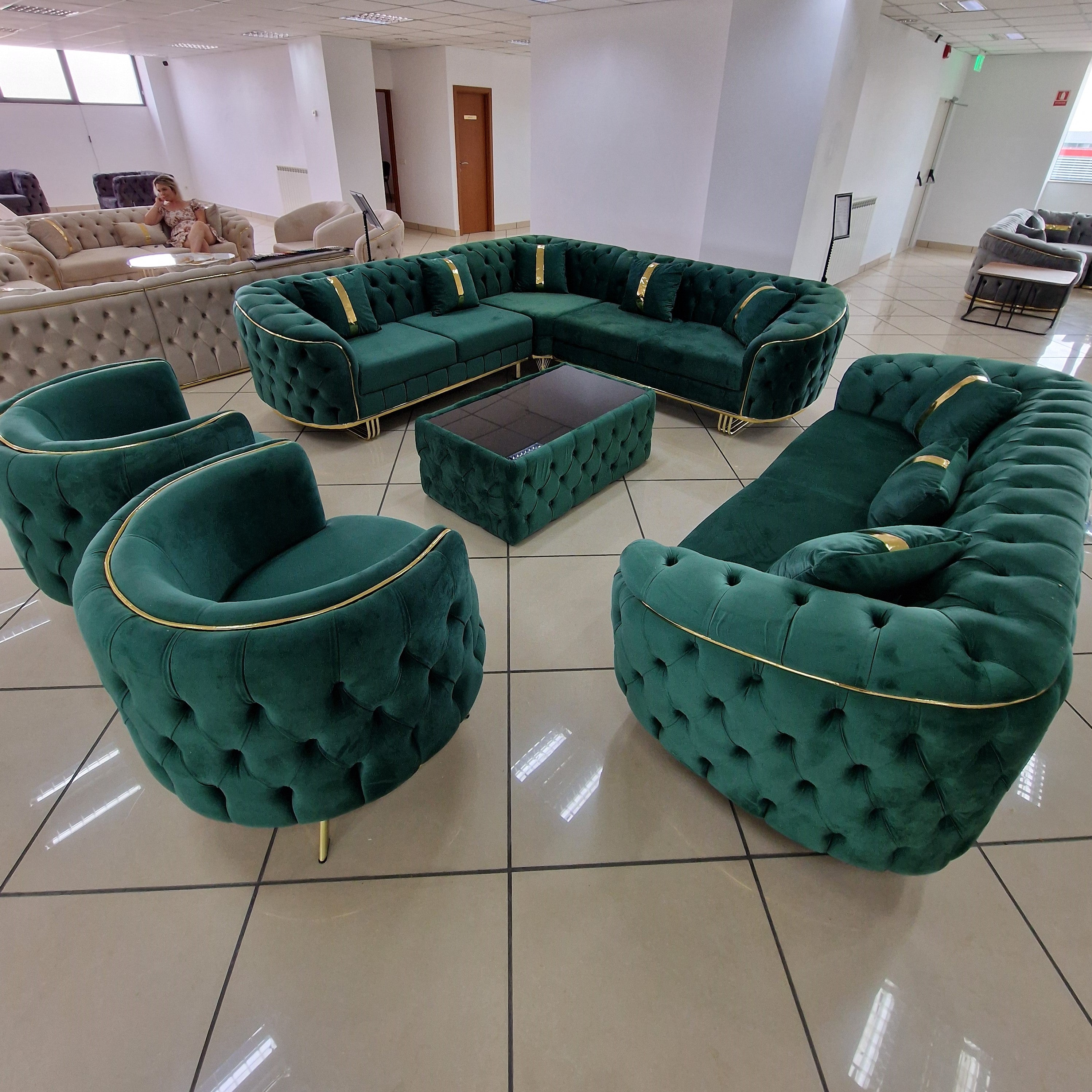 Set canapele tapițate living - Baloon