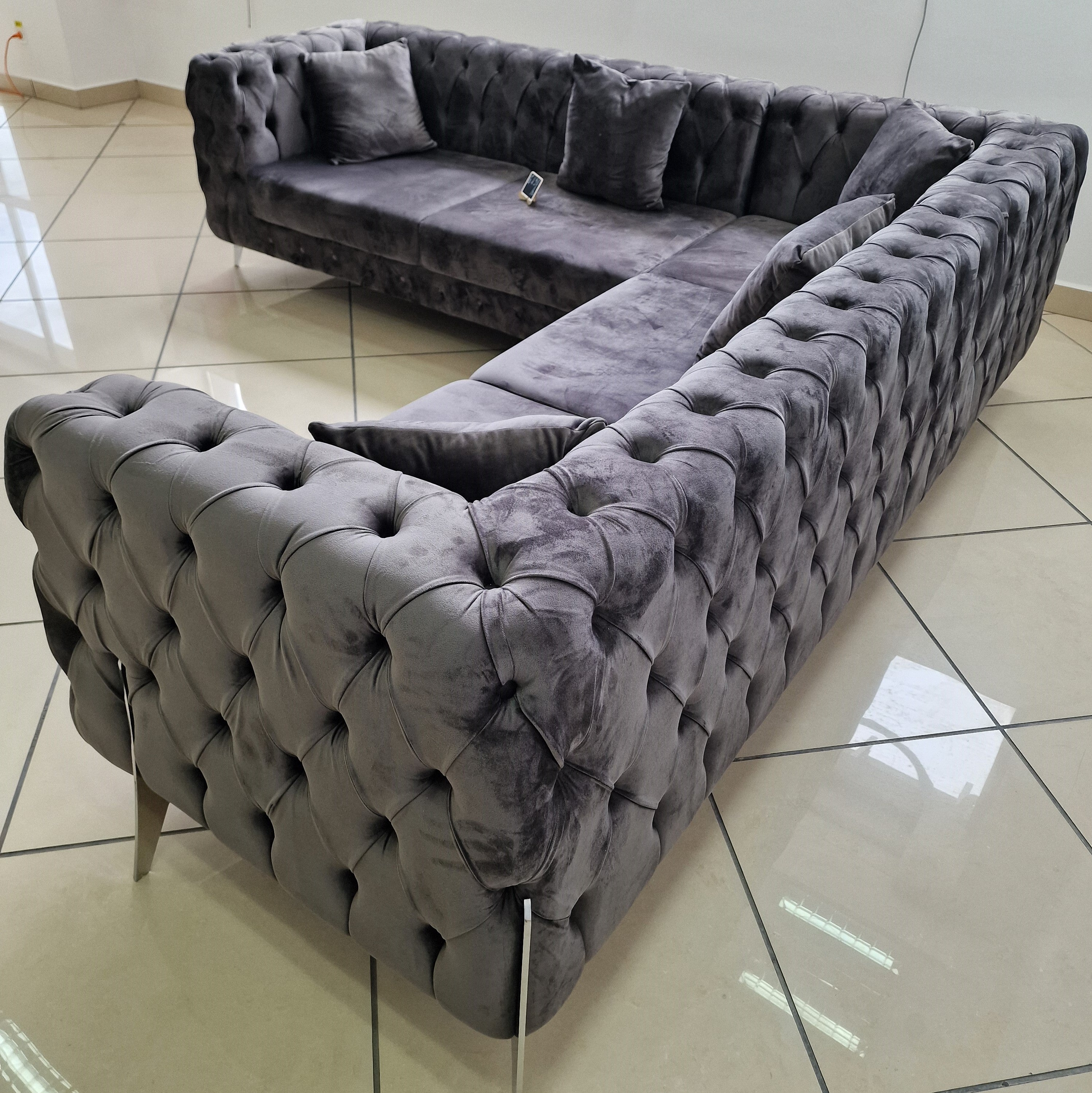 Set canapele tapițate living - Kansas - IMPACT MOB