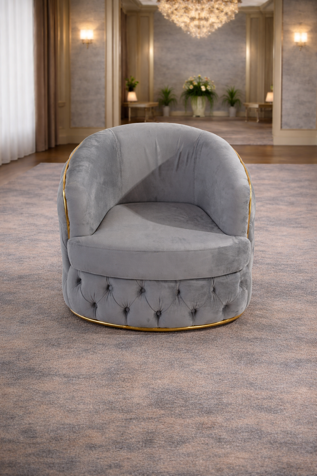 Lugano set canapea extensibila with two armchairs and coffee table, IMPACT MOB living room furniture in a modern design