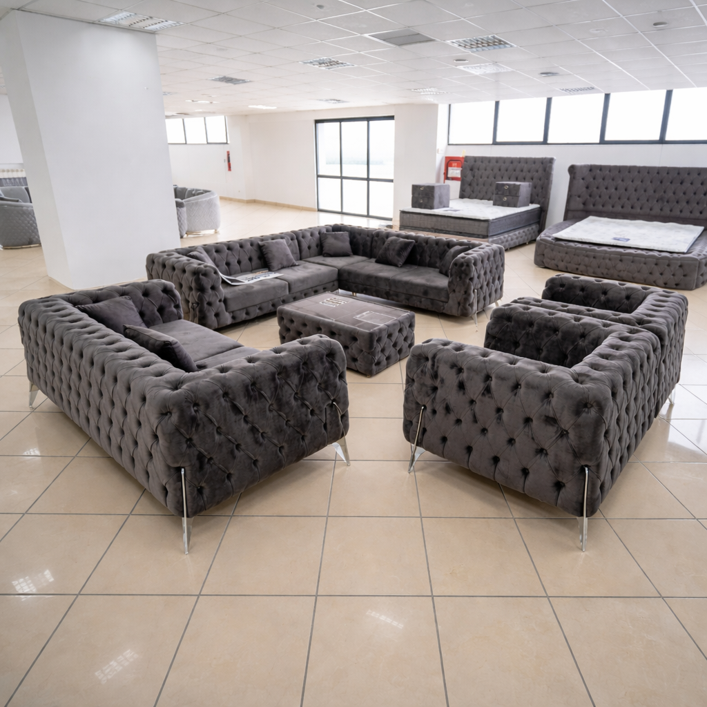 Set canapele tapițate living - Kansas - IMPACT MOB