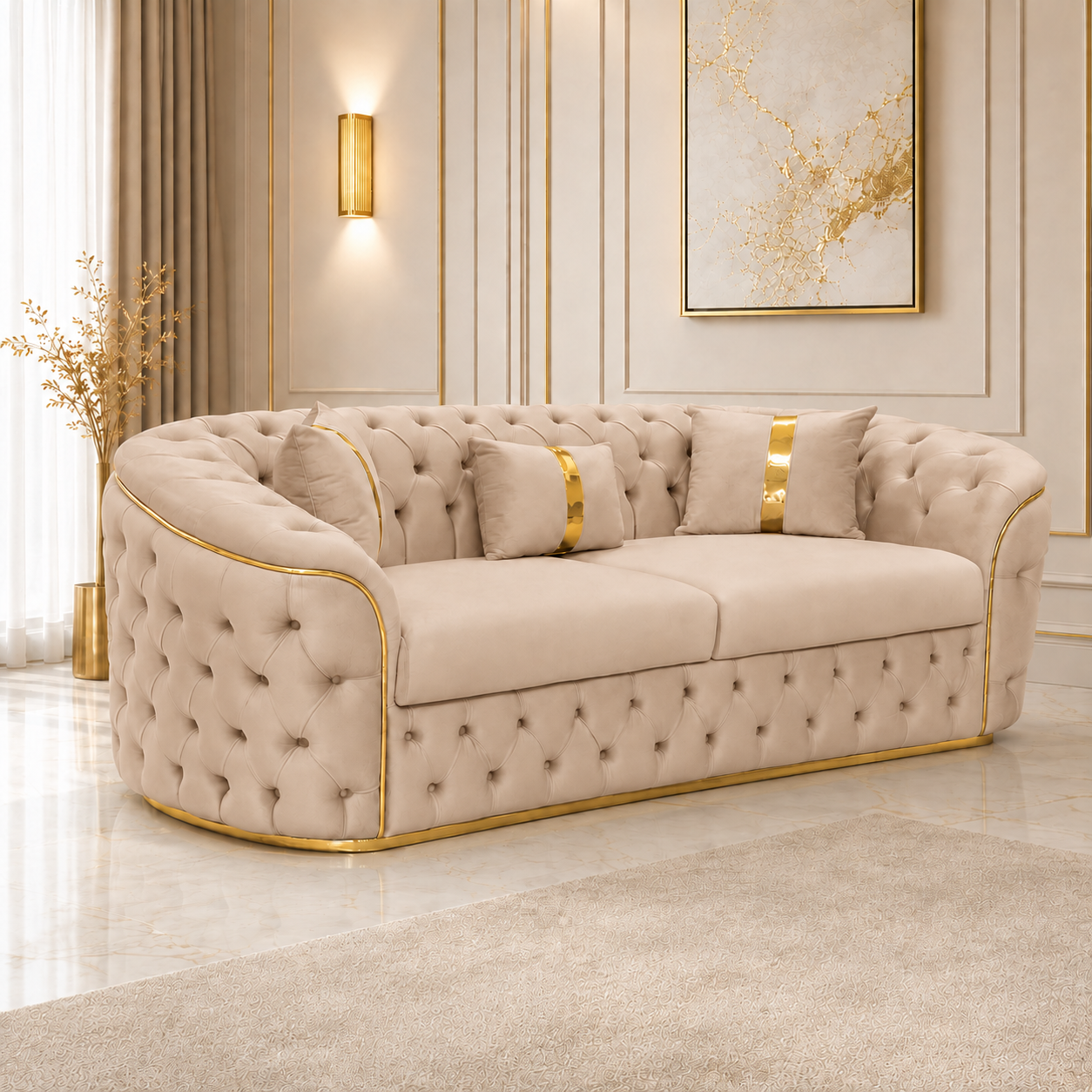 Canapea Lugano Fixa 230x90 cm Culoare 03