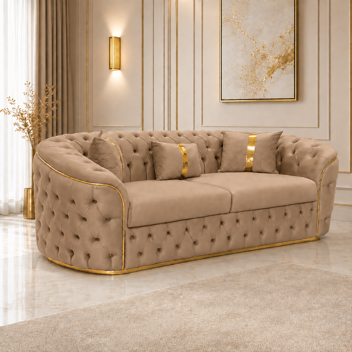 Canapea Lugano Fixa 230x90 cm Culoare 04