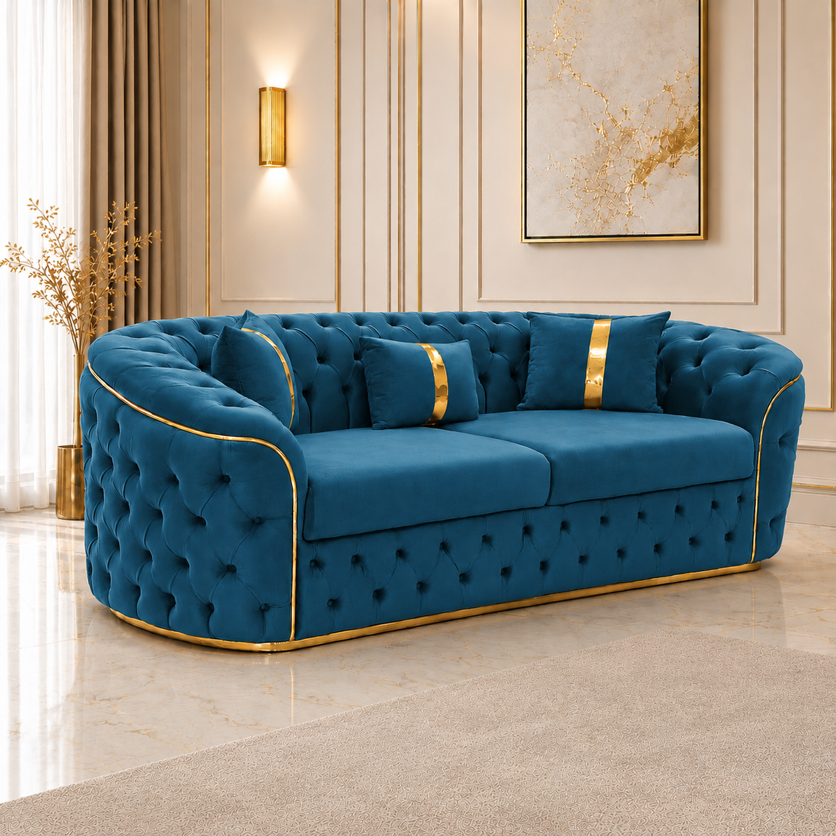 Canapea Lugano Fixa 230x90 cm Culoare 19