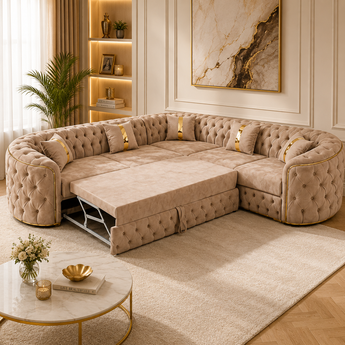 Coltar Lugano Extensibil 270x270 cm
