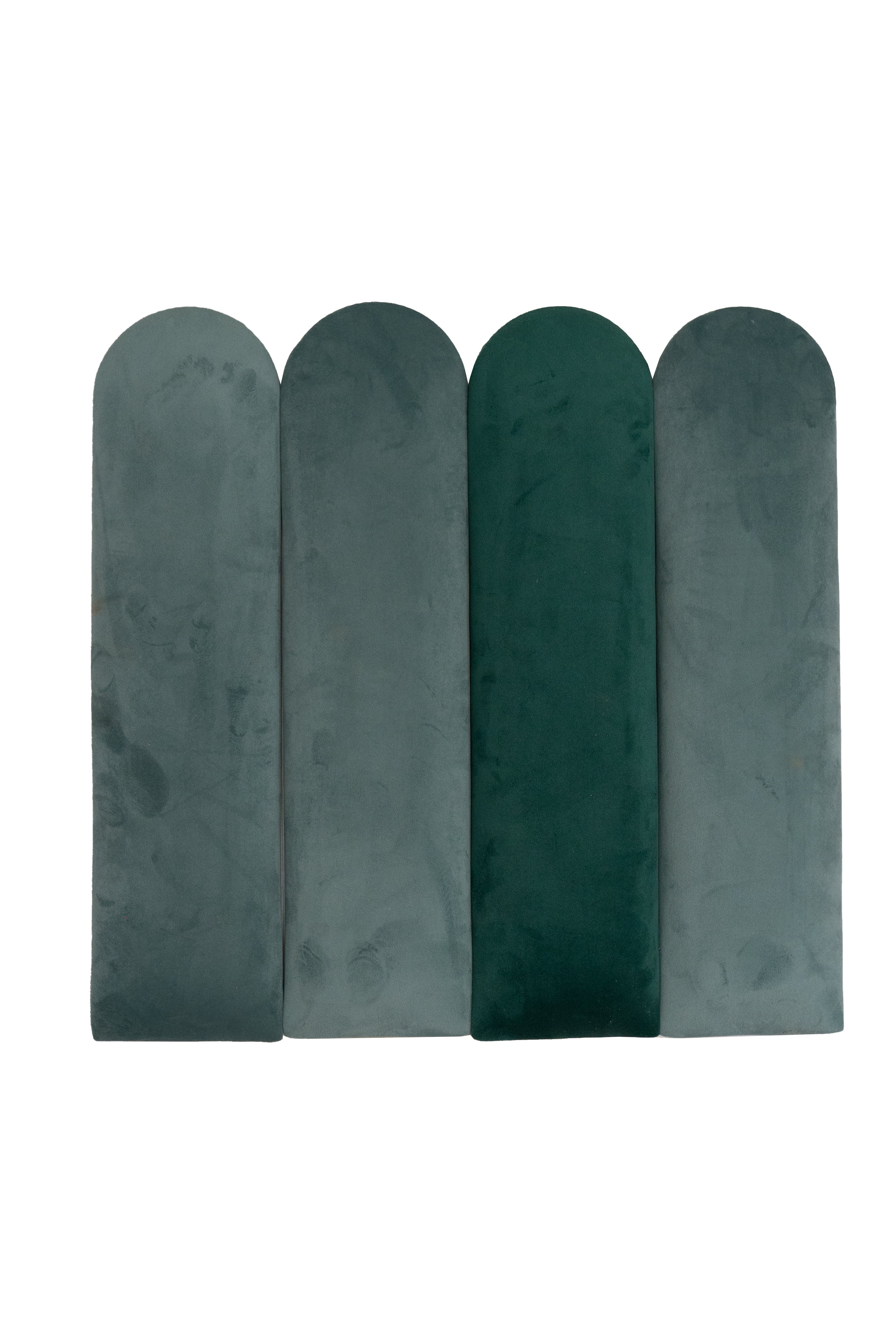Panou decorativ tapițat arcadă de 60cm x 15cm, brand IMPACT MOB, cu finisaj texturat și design elegant pentru interior.