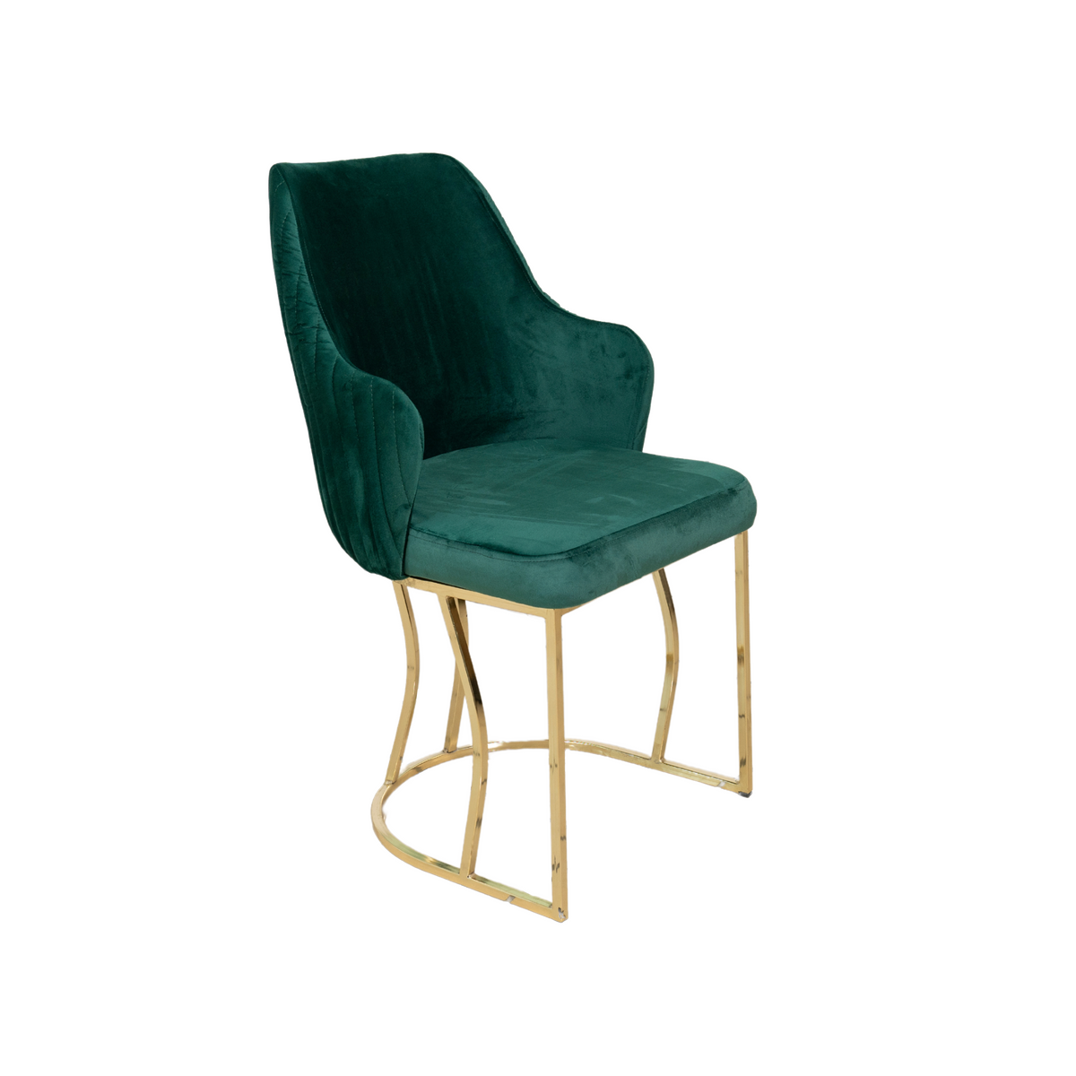 Scaun tapițat, catifea, Catania