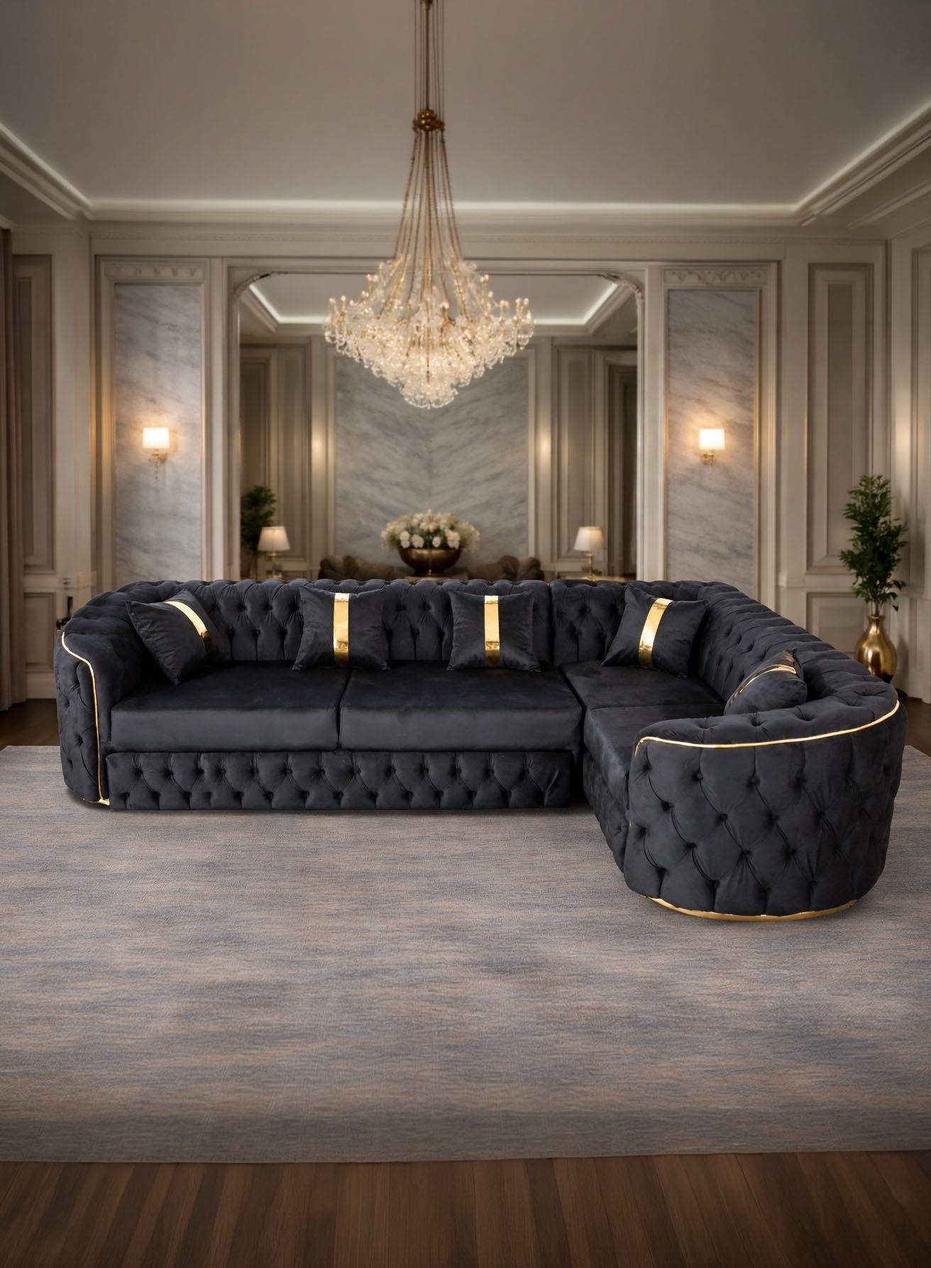 Lugano - Colțar extensibil 180 x 270 cm