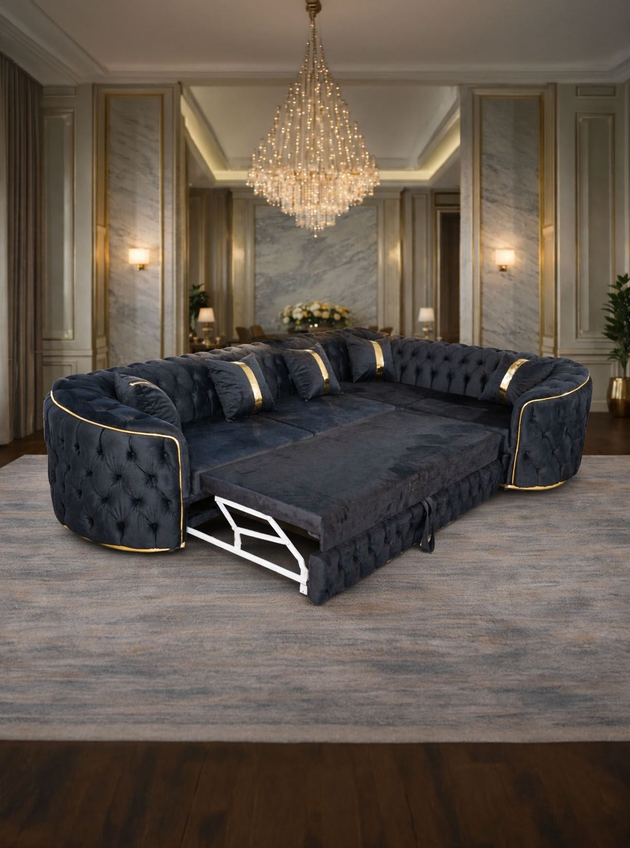 Lugano - Colțar extensibil 180 x 270 cm