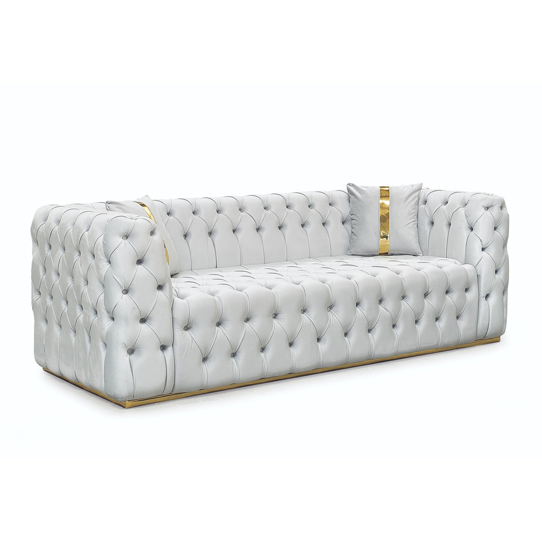 Canapea catifea, 2-3-4 persoane, fixă, California