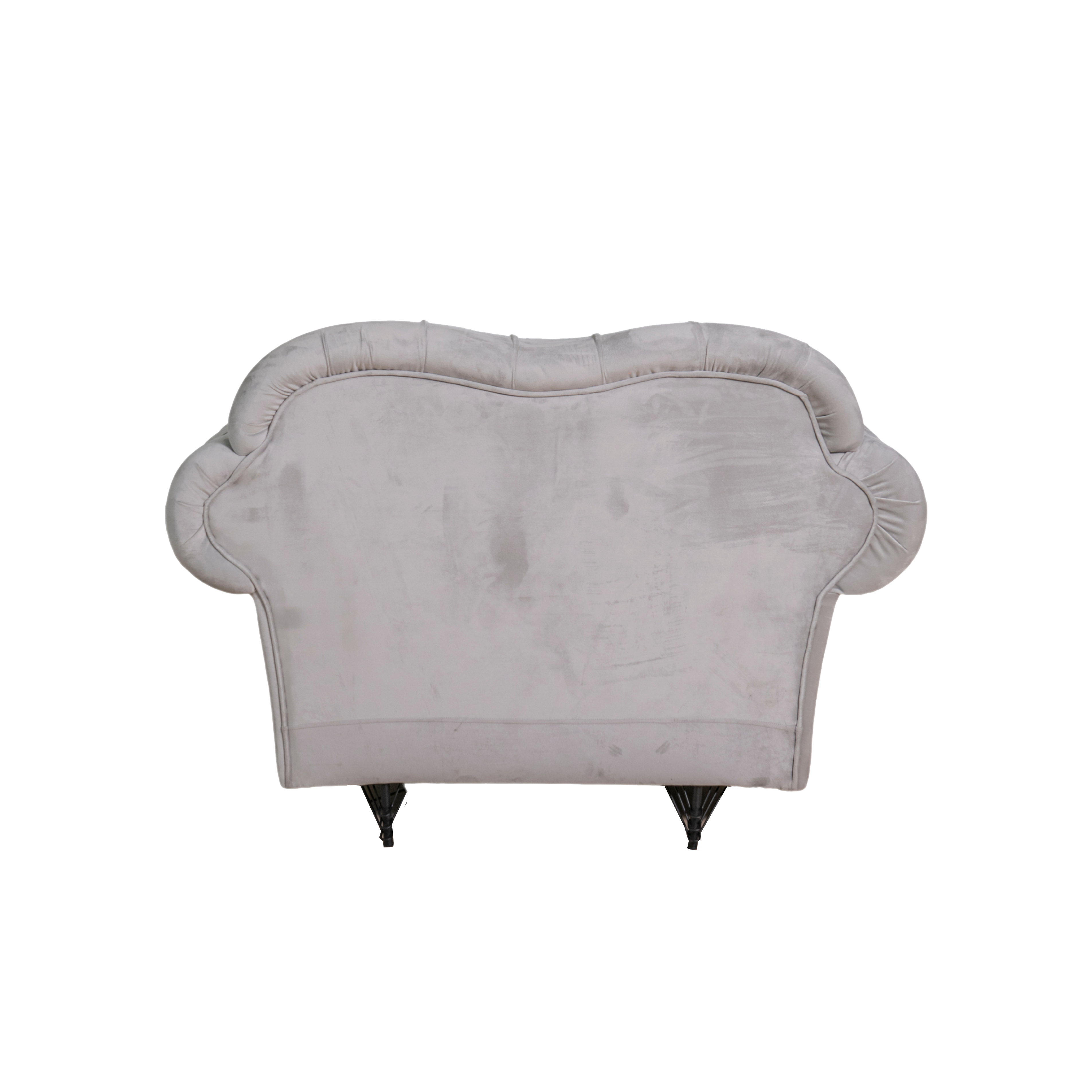 Fotoliu catifea, Dina - Stil Chesterfield