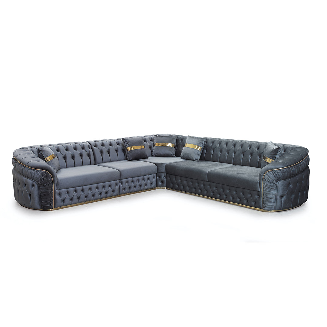 Colțar catifea, extensibil, Xtreme