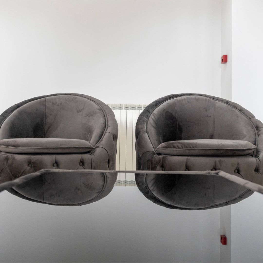 Colțar Fix Cavali de 270x270 cm, model modern și confort premium, cu tapițerie în tonuri neutre, de la IMPACT MOB