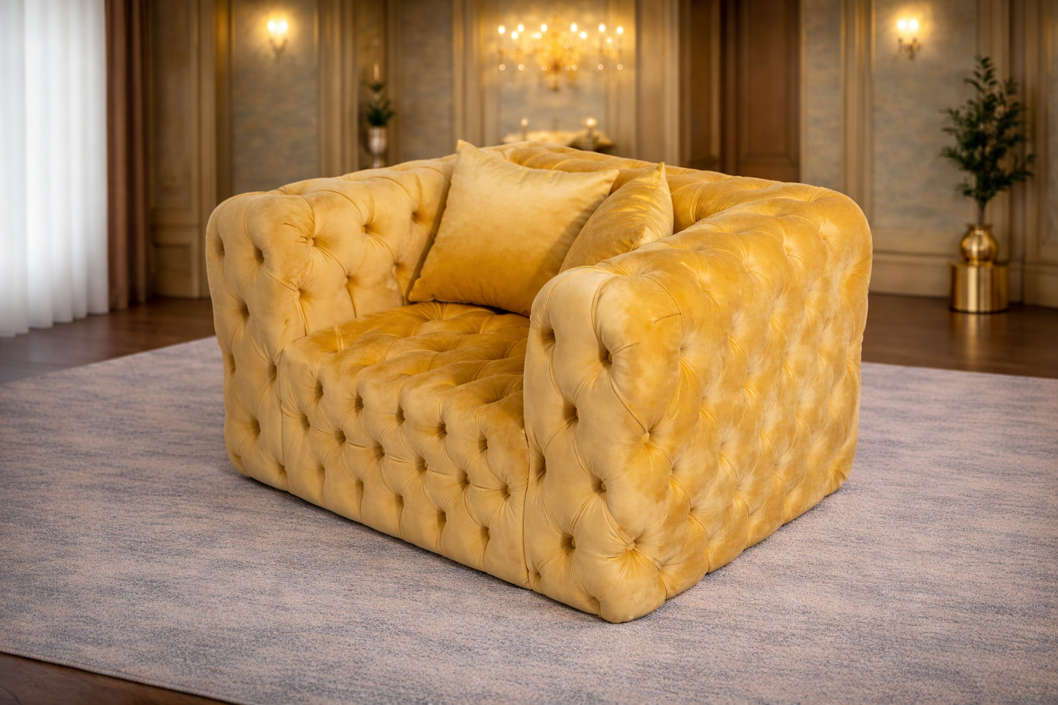 California – Set canapea 3 locuri extensibilă cu 2 fotolii și măsuță de cafea (Copy)