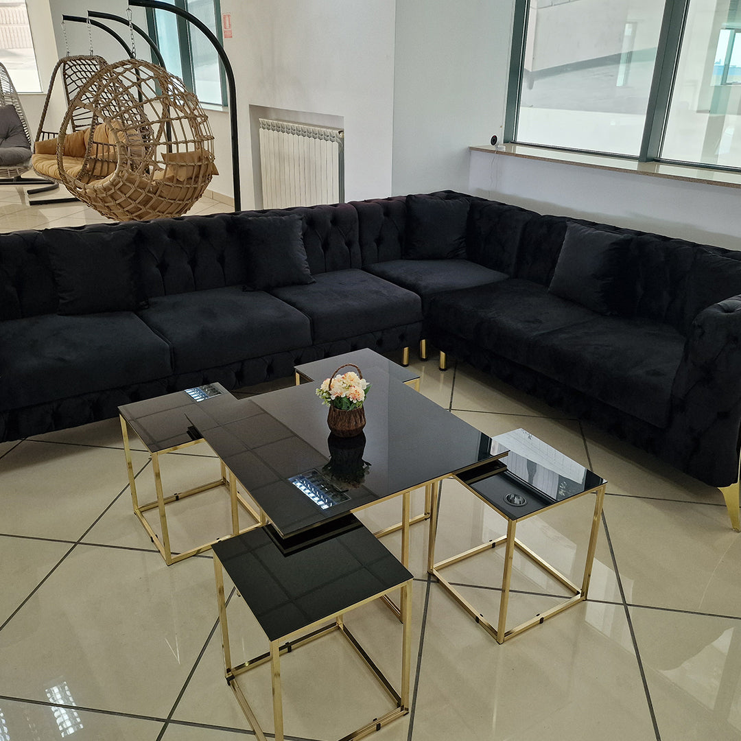 Colțar catifea, fix, Kansas