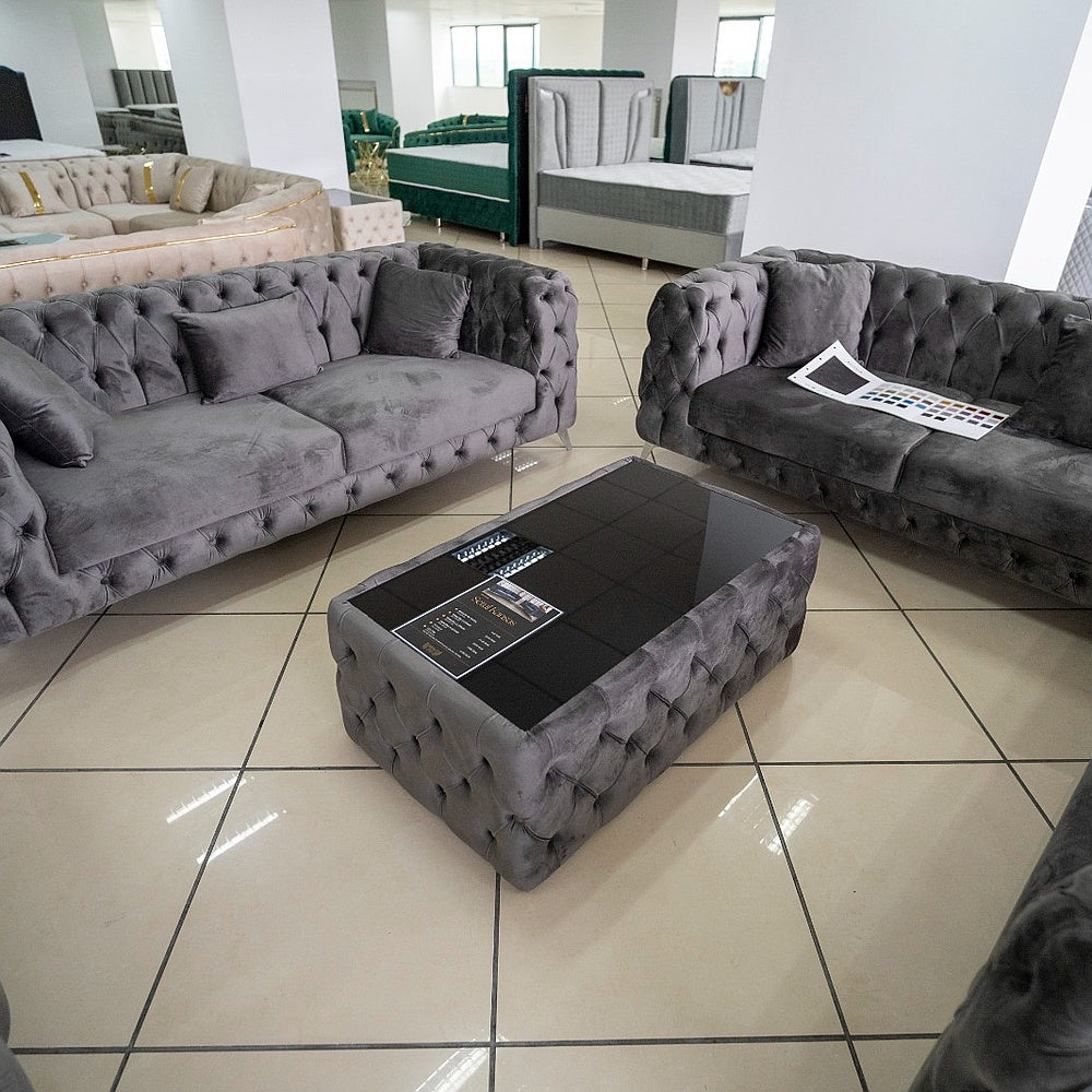 Set canapele tapițate living - Kansas - IMPACT MOB