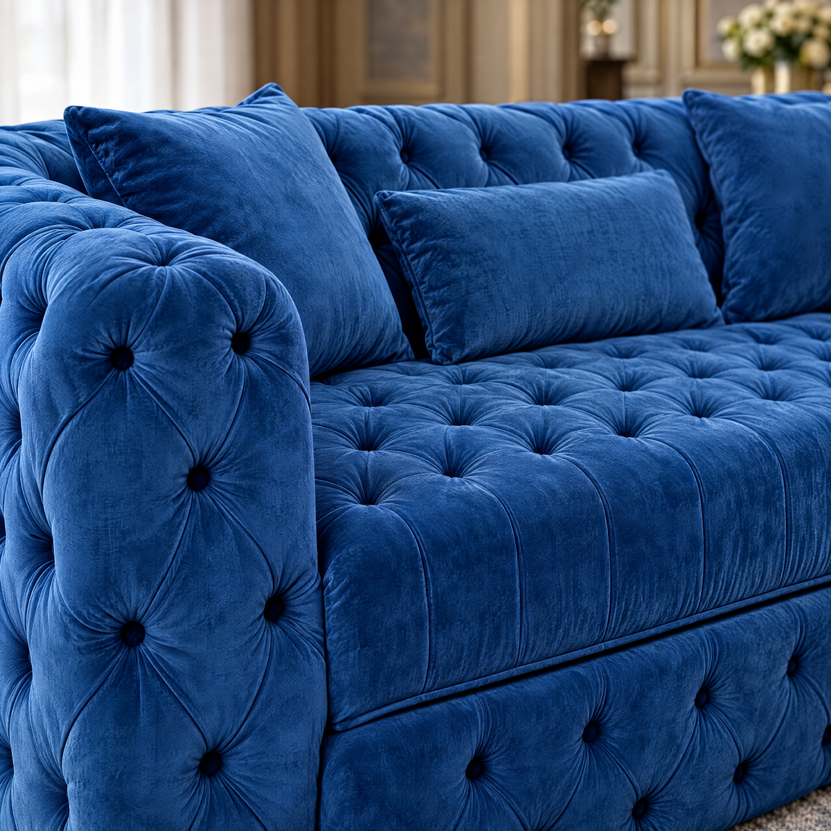 Canapea California extensibilă IMPACT MOB, 230×90 cm, cu design modern și tapițerie moale, vizibilă în imagine.