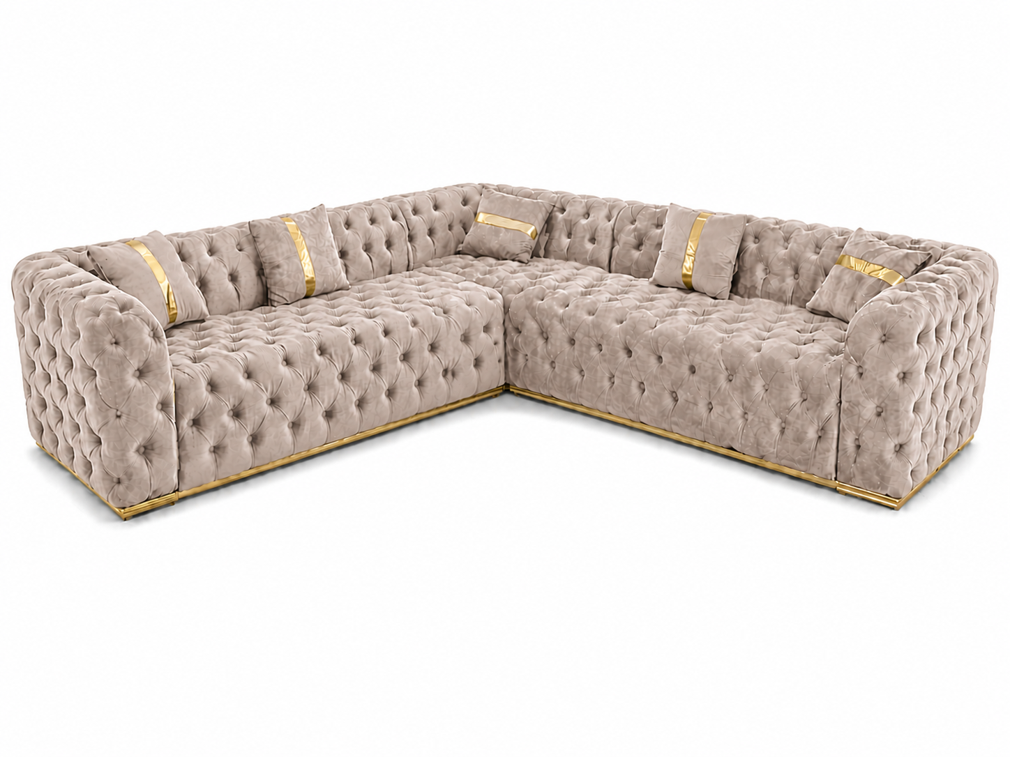 Coltar California Fix  270 cm x270 cm tapitat catifea