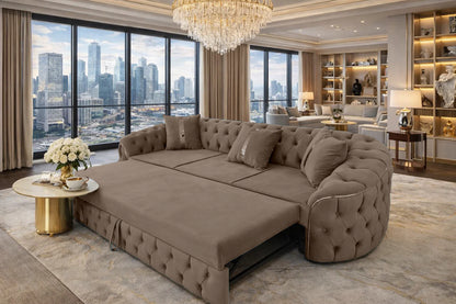 Canapea  Lugano Extensibila tapitat catifea