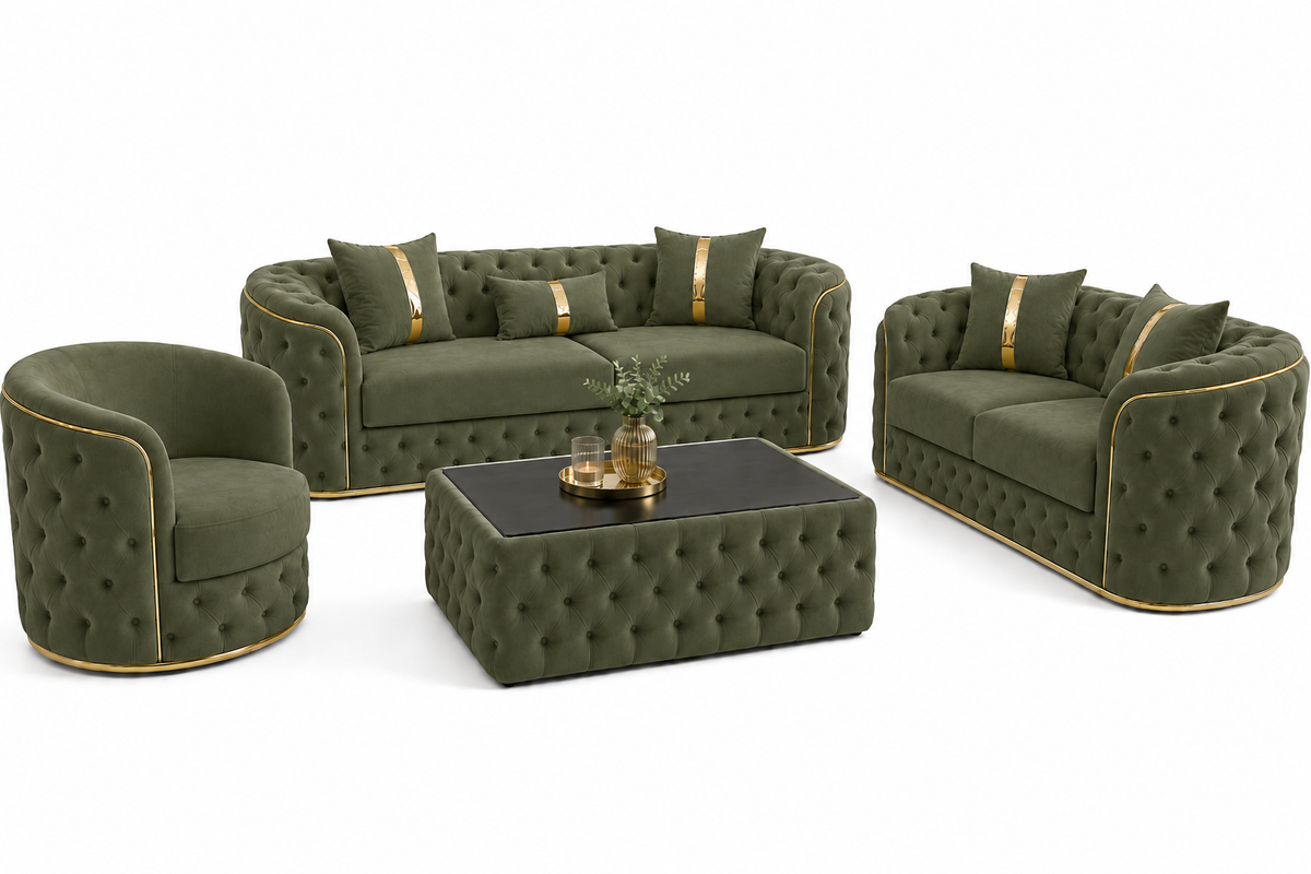 Set Canapele 3+2+1+ masa cafea  Lugano – Culoare 11