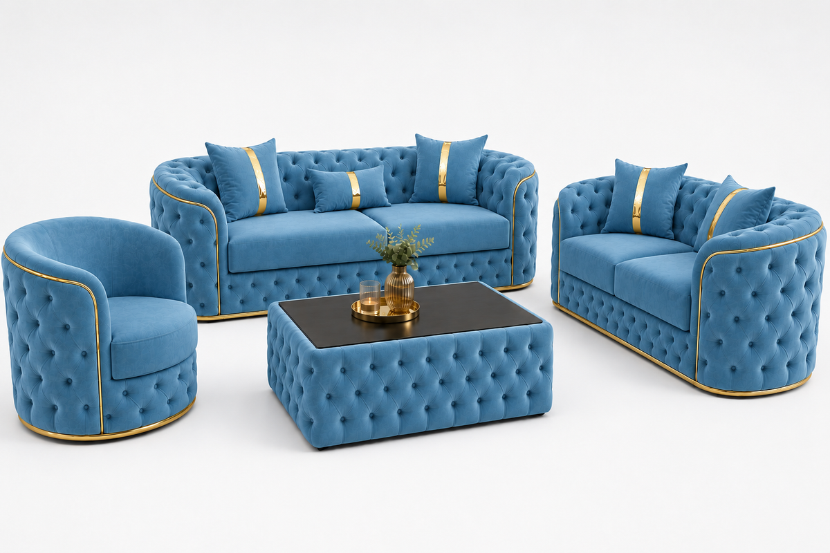Set Canapele 3+2+1+ masa cafea  Lugano – Culoare 18