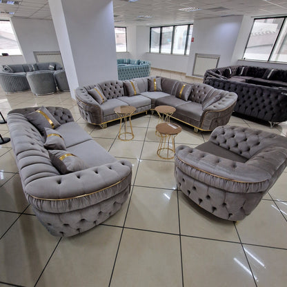 Set canapele tapițate living - Connan