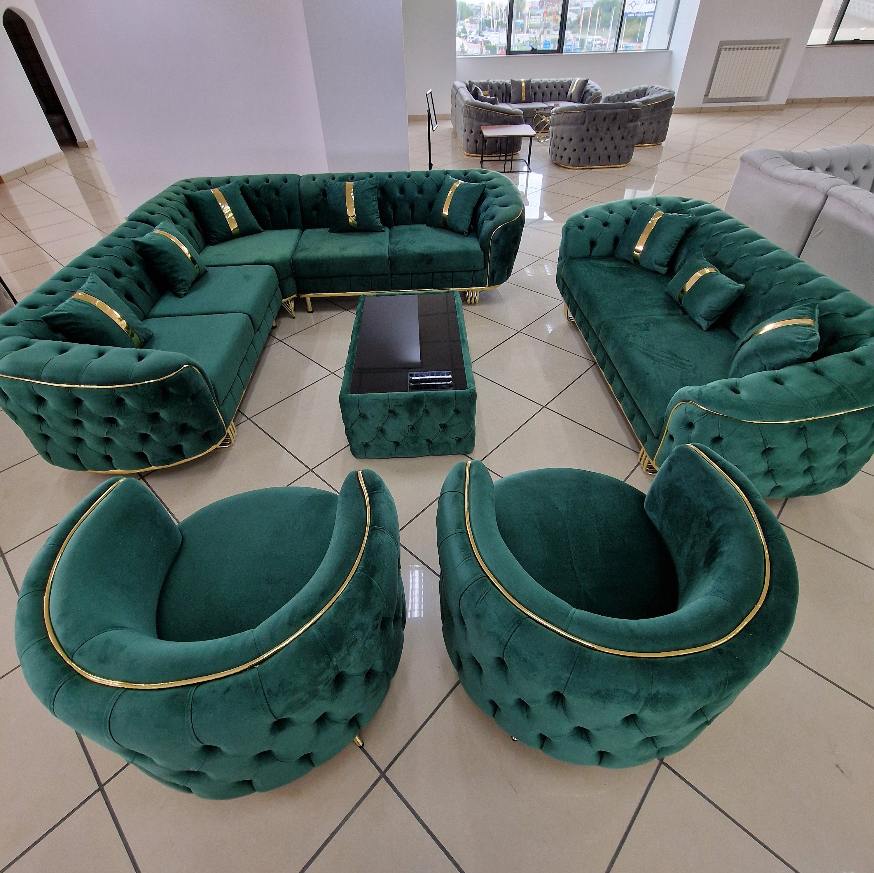 Set canapele tapițate living - Baloon