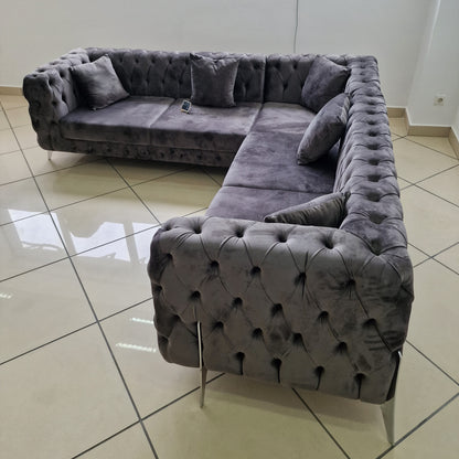 Set canapele tapițate living - Kansas