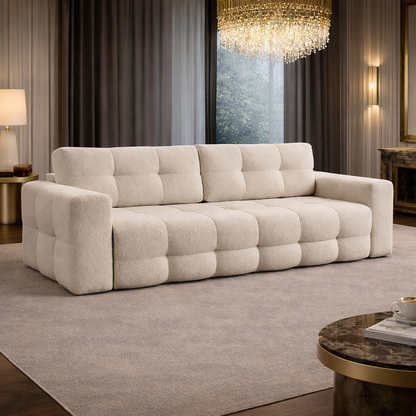 Canapea extensibilă Diana cu ladă de depozitare