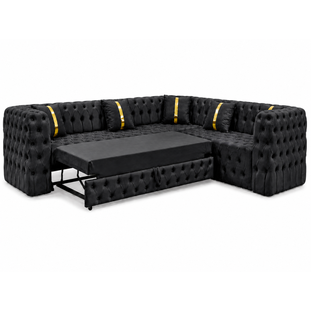 Colțar California Extensibil IMPACT MOB, tapitat cu catifea, dimensiuni 270cm x 270cm, design modern și confortabil.
