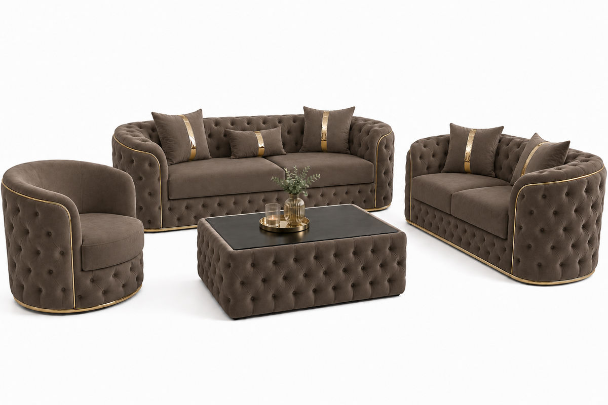 Set Canapele 3+2+1+ masa cafea  Lugano – Culoare 28
