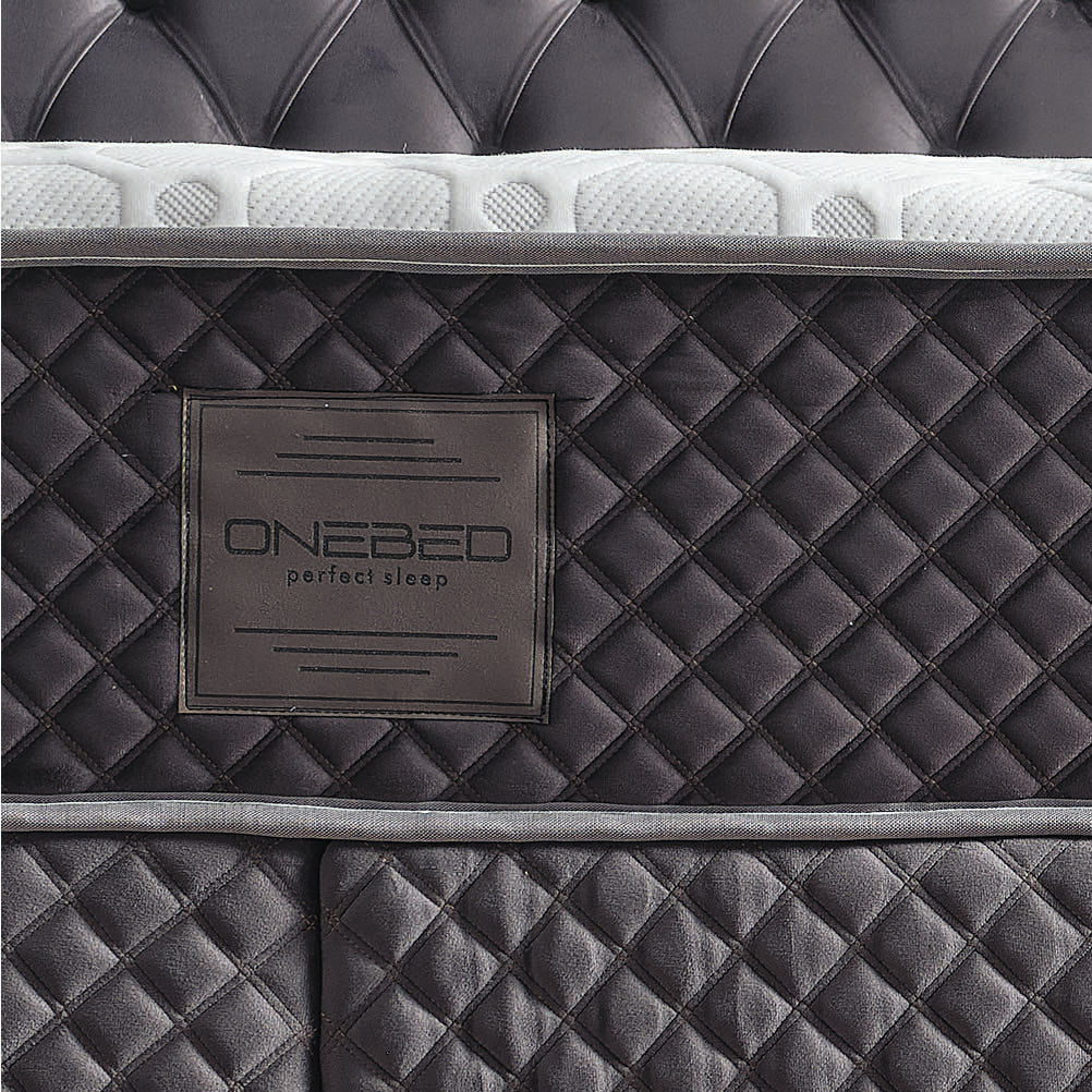 Pat Boxspring Valura din Catifea, cu Saltea și Depozitare