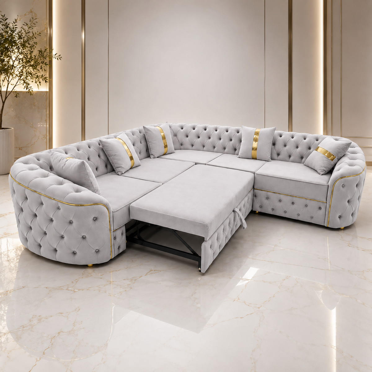 Coltar Lugano Extensibil 270x270 cm Culoare 01