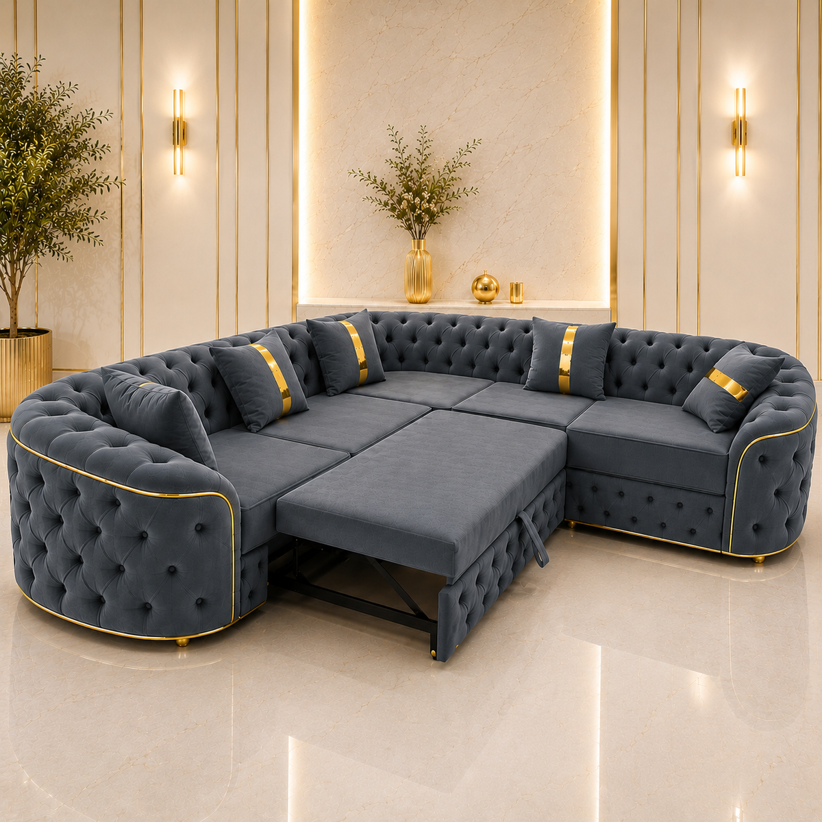Coltar Lugano Extensibil 270x270 cm Culoare 24
