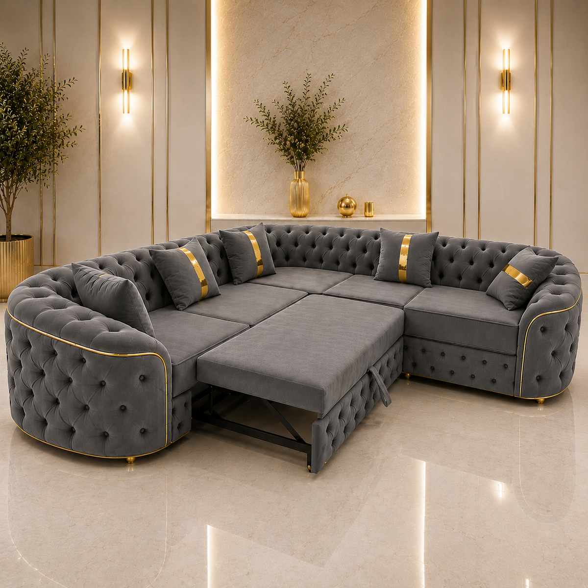 Coltar Lugano Extensibil 270x270 cm Culoare 25