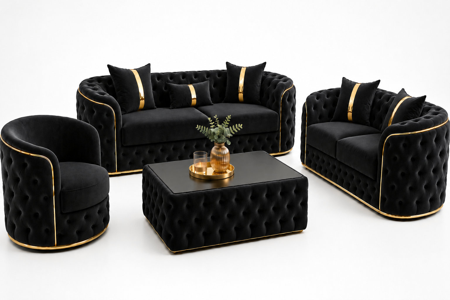 Set Canapele 3+2+1+ masa cafea  Lugano – Culoare 26