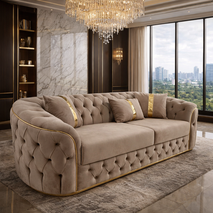 Canapea  Lugano tapitat catifea