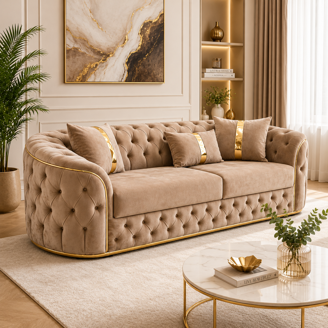 Canapea Lugano Fixa 230x90 cm