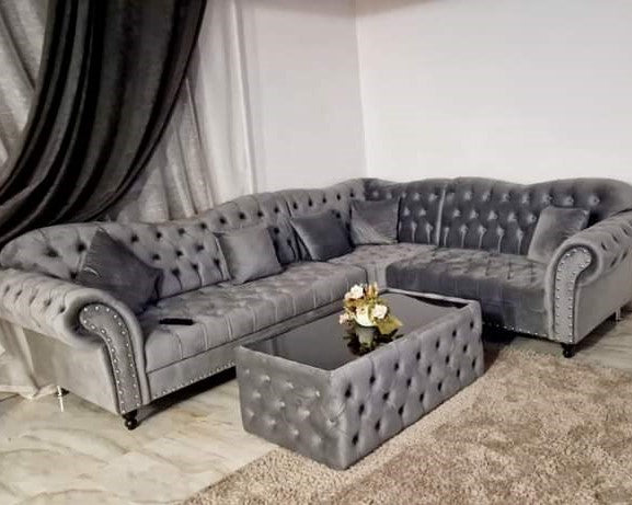 Colțar Fix Dina – Eleganță și Confort în Design Modern