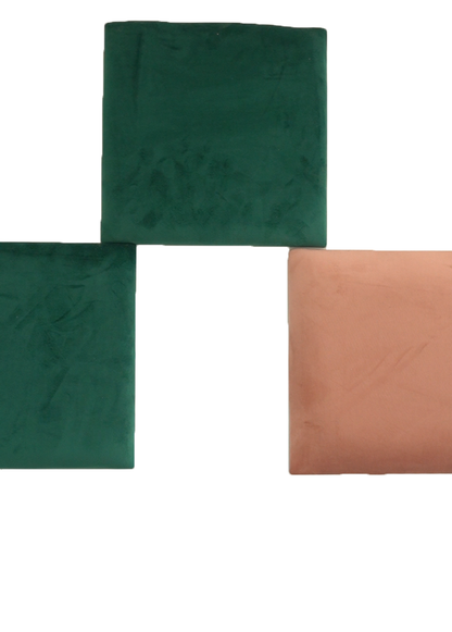 Panou decorativ tapitat pătrat de 35cmx35cm, brand IMPACT MOB, cu textură și design modern pentru interior.