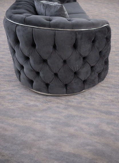 Canapea   Lugano 3 locuri  Extensibila   tapitat   catifea