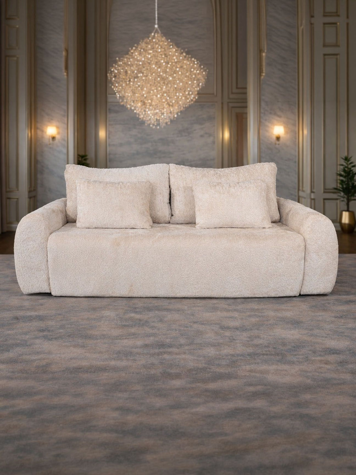 Canapea   extensibilă   Athena   cu   ladă   de   depozitare