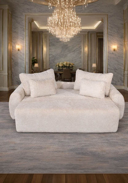 Canapea extensibilă Athena de la IMPACT MOB, cu ladă de depozitare, în stil modern și tapițerie elegantă.